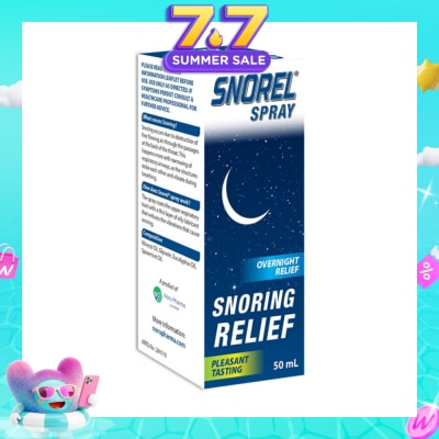 SNOREL - Snoring Relief Spray 50ml (Expiry: Mar`2027)