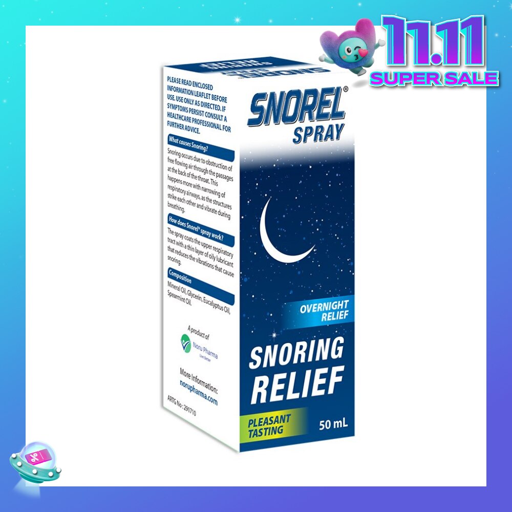 Snoring Relief Spray 50ml (Expiry: April`2026)