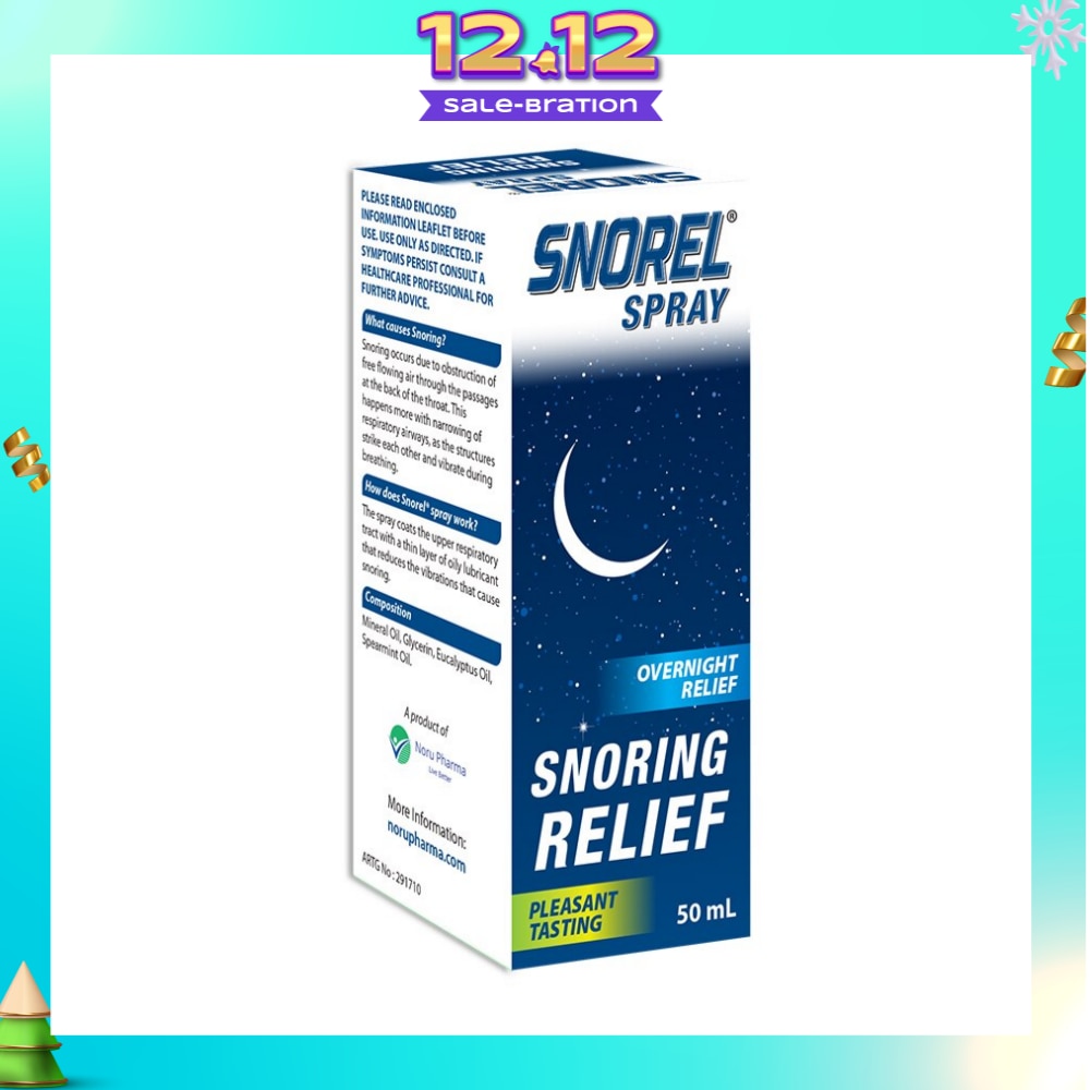 Snoring Relief Spray 50ml (Expiry: April`2026)