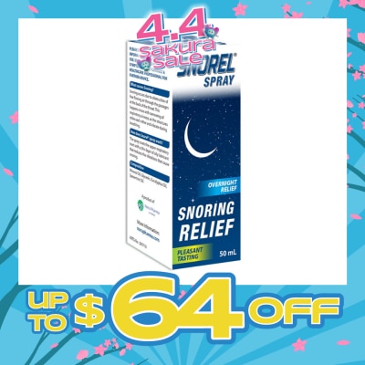 SNOREL - Snoring Relief Spray 50ml