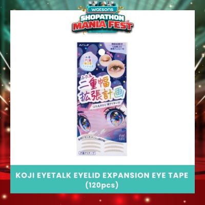 KOJI - Eyetalk Eyelid Expansion Eye Tape 120s