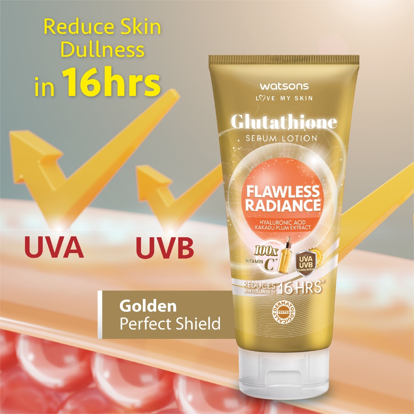 Glutathione Flawless Radiance Serum Lotion 330ml