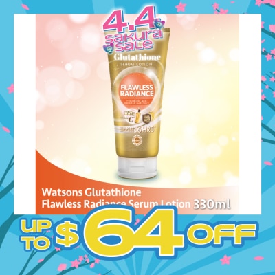 WATSONS - Glutathione Flawless Radiance Serum Lotion 330ml