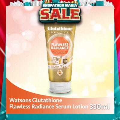 WATSONS - Glutathione Flawless Radiance Serum Lotion 330ml