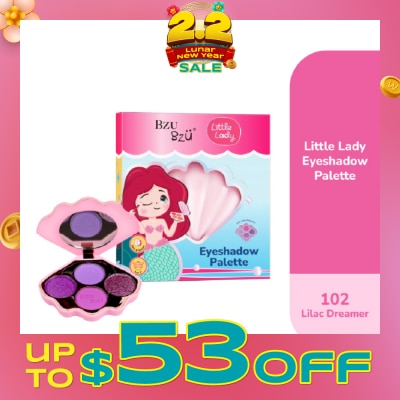 BZU BZU Little Lady Eyeshadow Palette 102 Lilac Dreamer 60g