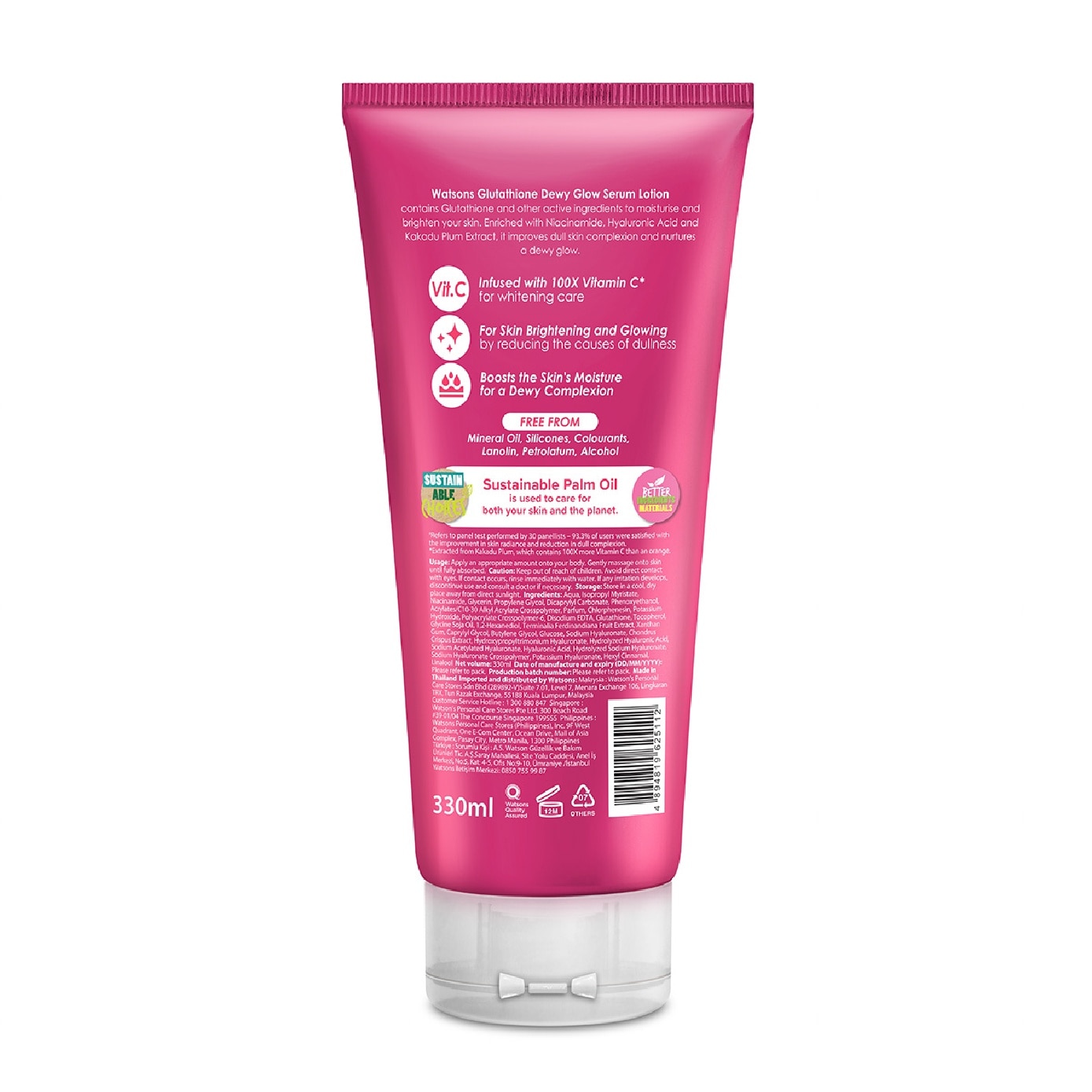 Glutathione Dewy Glow Serum Lotion 330ml