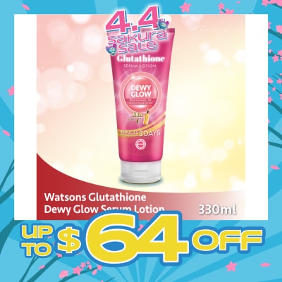 WATSONS - Glutathione Dewy Glow Serum Lotion 330ml