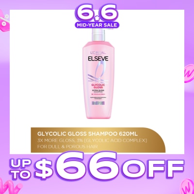 L'OREAL PARIS ELSEVE - Glycolic Gloss Shampoo 620ml