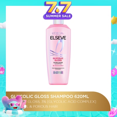 L'OREAL PARIS ELSEVE - Glycolic Gloss Shampoo 620ml