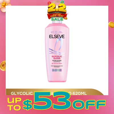 L'OREAL PARIS ELSEVE Glycolic Gloss Shampoo 620ml