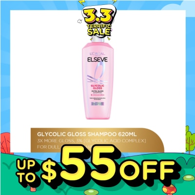 L'OREAL PARIS ELSEVE Glycolic Gloss Shampoo 620ml