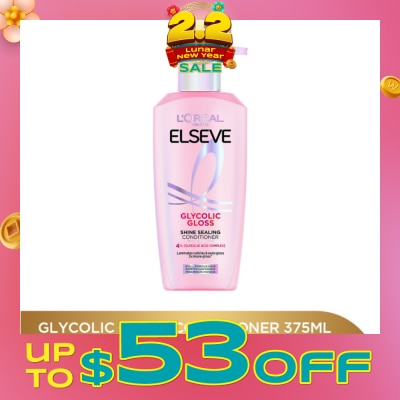 L'OREAL PARIS ELSEVE Glycolic Gloss Conditioner 375ml