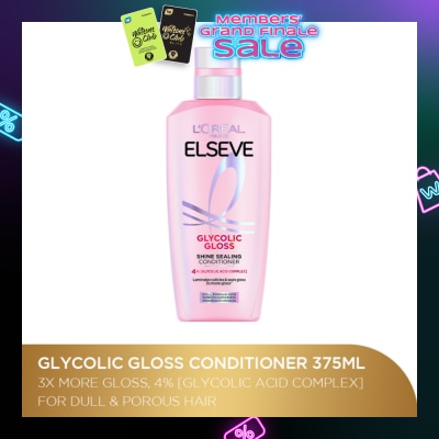 L'OREAL PARIS ELSEVE Glycolic Gloss Conditioner 375ml
