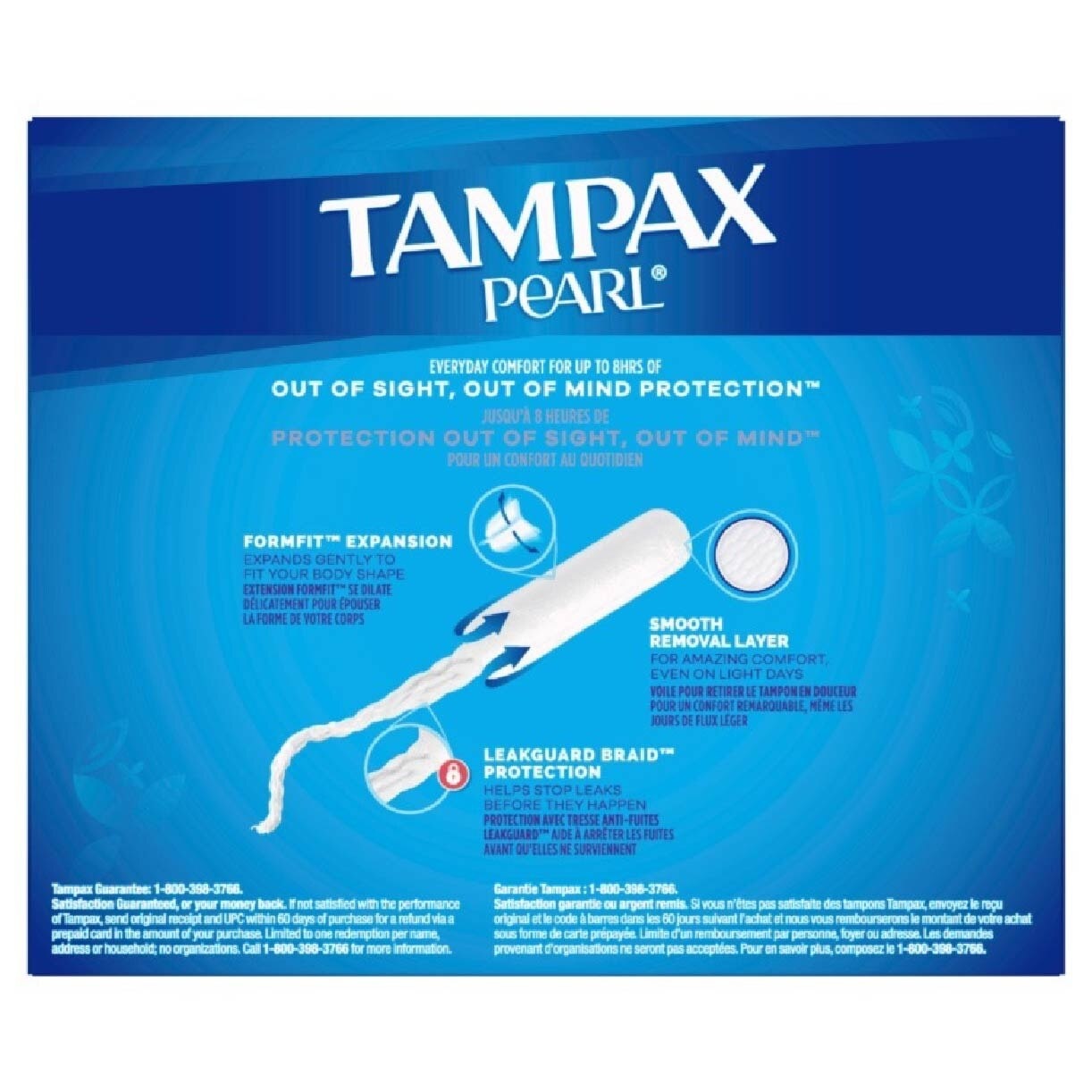 Pearl Plastic Unscented Tampon Jumbo Triple Packset consists of Light 10s + Regular 27s +  Super 10s