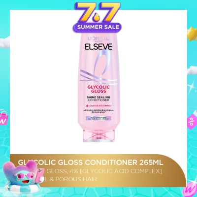 L'OREAL PARIS ELSEVE - Glycolic Gloss Conditioner 265ml