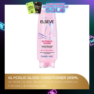 L'OREAL PARIS ELSEVE Glycolic Gloss Conditioner 265ml