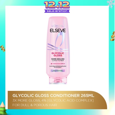 L'OREAL PARIS ELSEVE Glycolic Gloss Conditioner 265ml