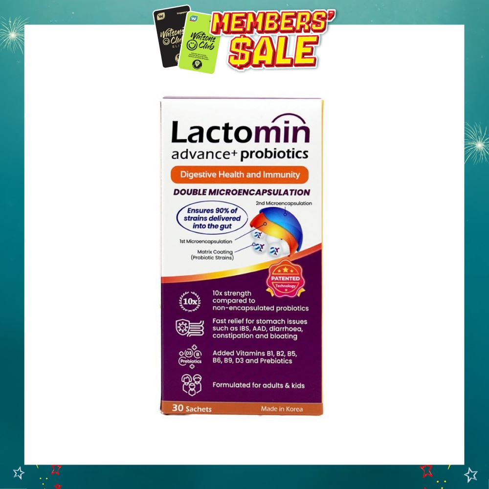 Probiotics with added Vitamins + Prebiotics 30s
