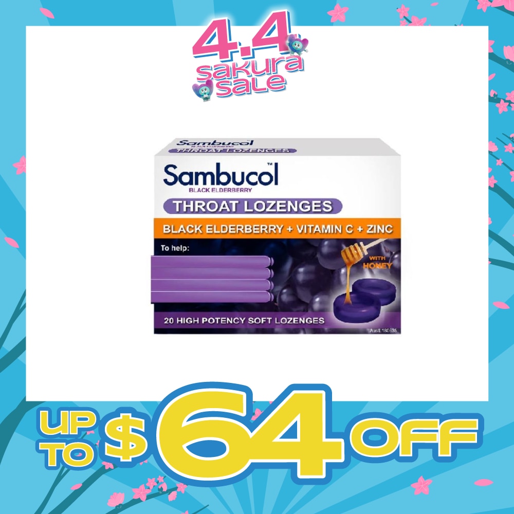 Throat Lozenges 20 Lozenges