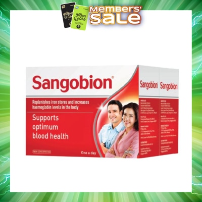SANGOBION - Iron Supplement Capsule Value Pack (Support Optimum Blood Health) 28s x 3