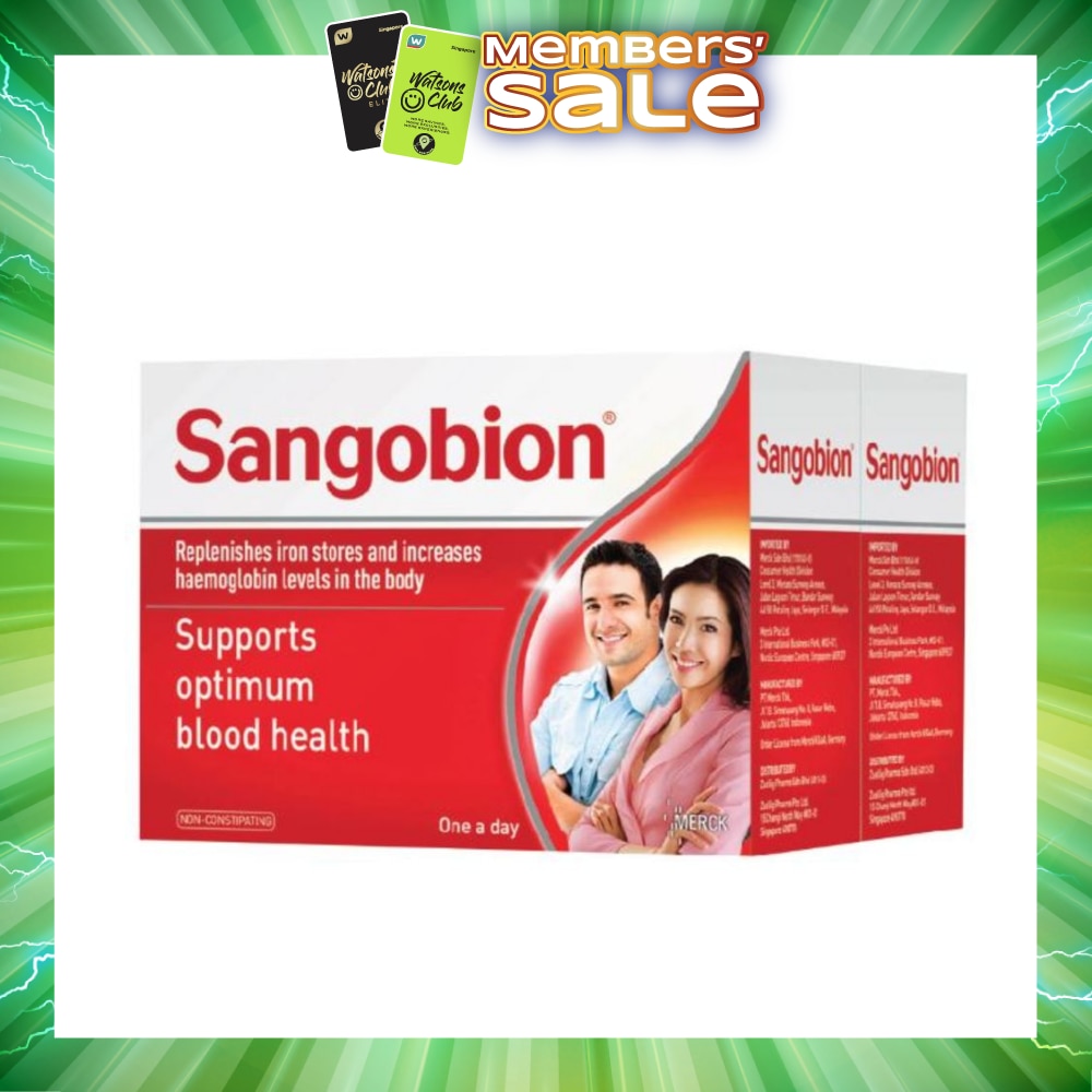Iron Supplement Capsule Value Pack (Support Optimum Blood Health) 28s x 3