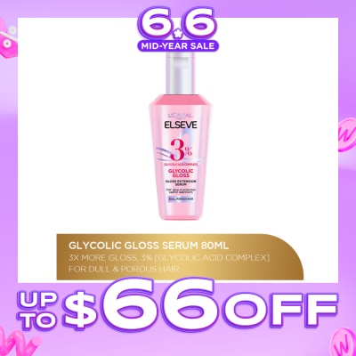 L'OREAL PARIS ELSEVE - Glycolic Gloss Hair Serum 80ml