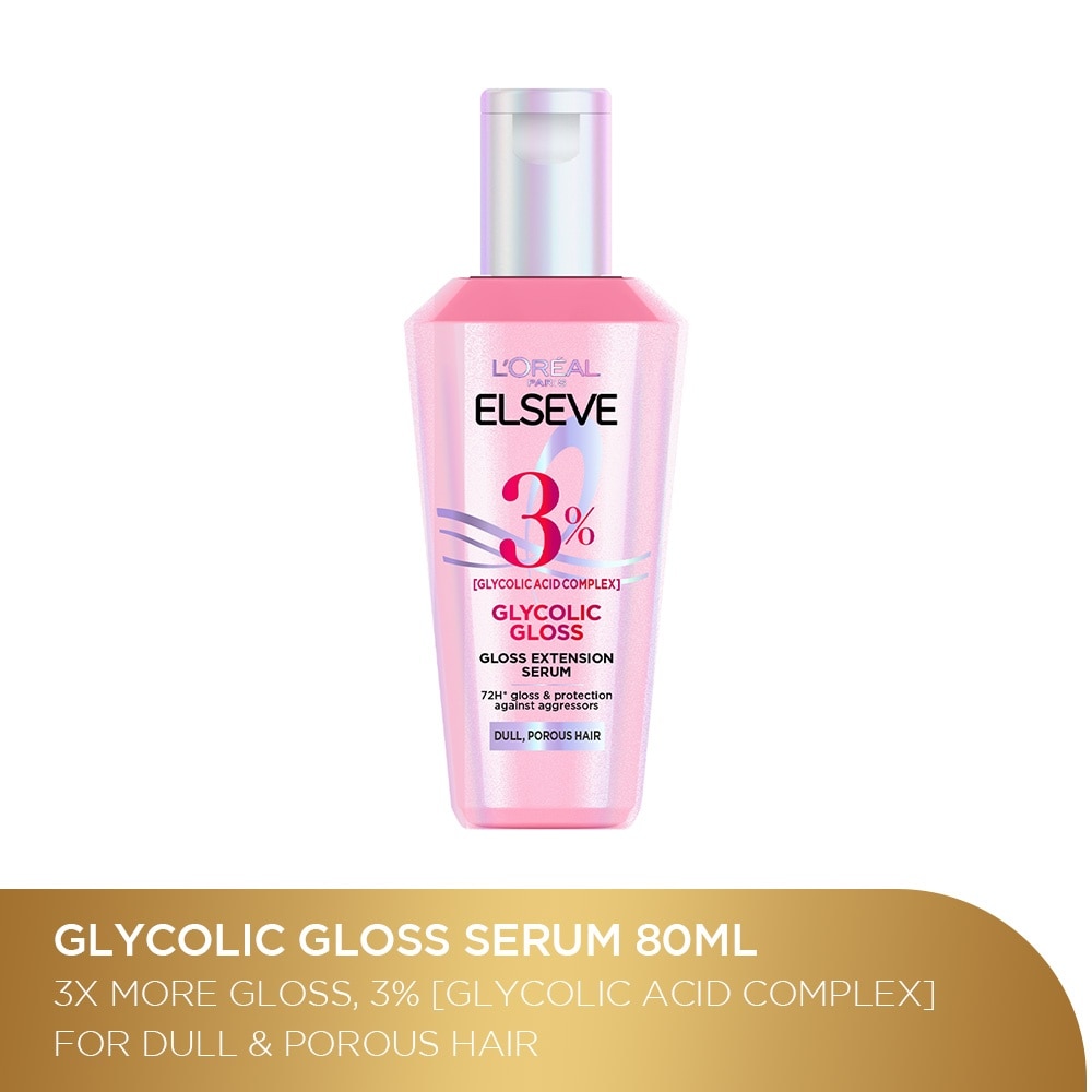 Glycolic Gloss Hair Serum 80ml