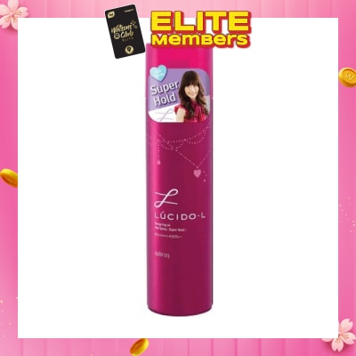 LUCIDO-L DESIGNING AIR HAIR SPRAY SUPER HARD MOBILE SIZE 45G
