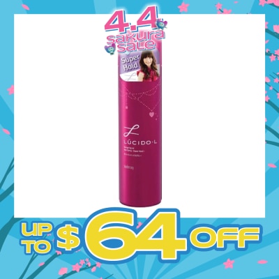 LUCIDO-L - DESIGNING AIR HAIR SPRAY SUPER HARD MOBILE SIZE 45G