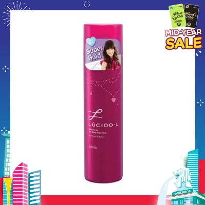 LUCIDO-L DESIGNING AIR HAIR SPRAY SUPER HARD MOBILE SIZE 45G