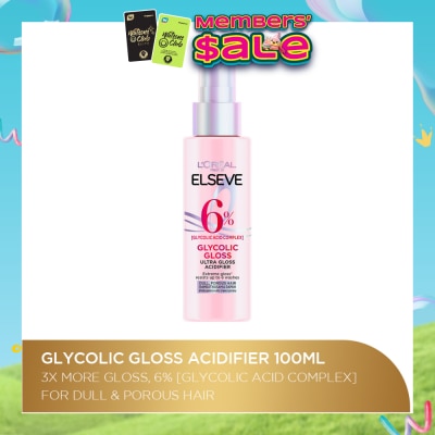 L'OREAL PARIS ELSEVE - Glycolic Gloss Acidifier 100ml