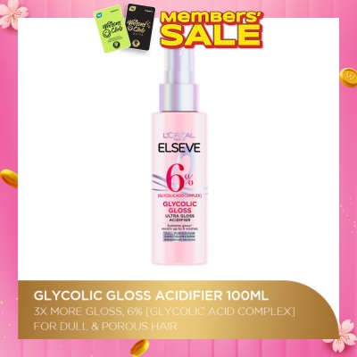 L'OREAL PARIS ELSEVE Glycolic Gloss Acidifier 100ml