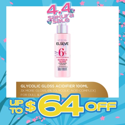 L'OREAL PARIS ELSEVE - Glycolic Gloss Acidifier 100ml