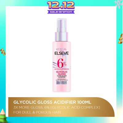 L'OREAL PARIS ELSEVE Glycolic Gloss Acidifier 100ml