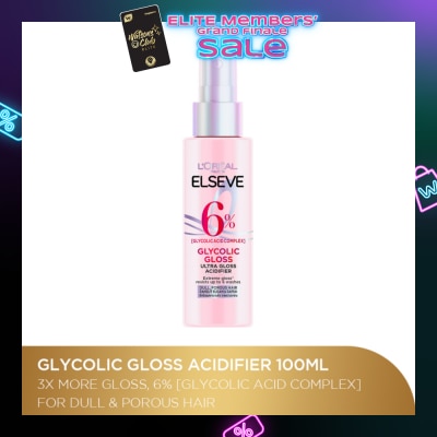 L'OREAL PARIS ELSEVE Glycolic Gloss Acidifier 100ml
