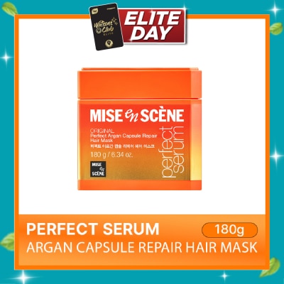 MISE EN SCÈNE Perfect Argan Capsule Repair Hair Mask 180g image