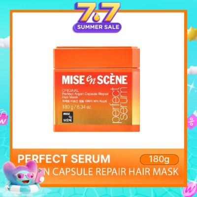 MISE-EN-SCÈNE - Perfect Argan Capsule Repair Hair Mask 180g