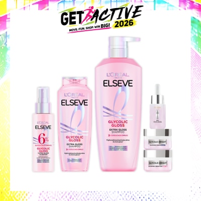 LOREAL PARIS DERMO EXPERTISE - Glycolic Bright & Glow Complete Care Bundle Set 1s image