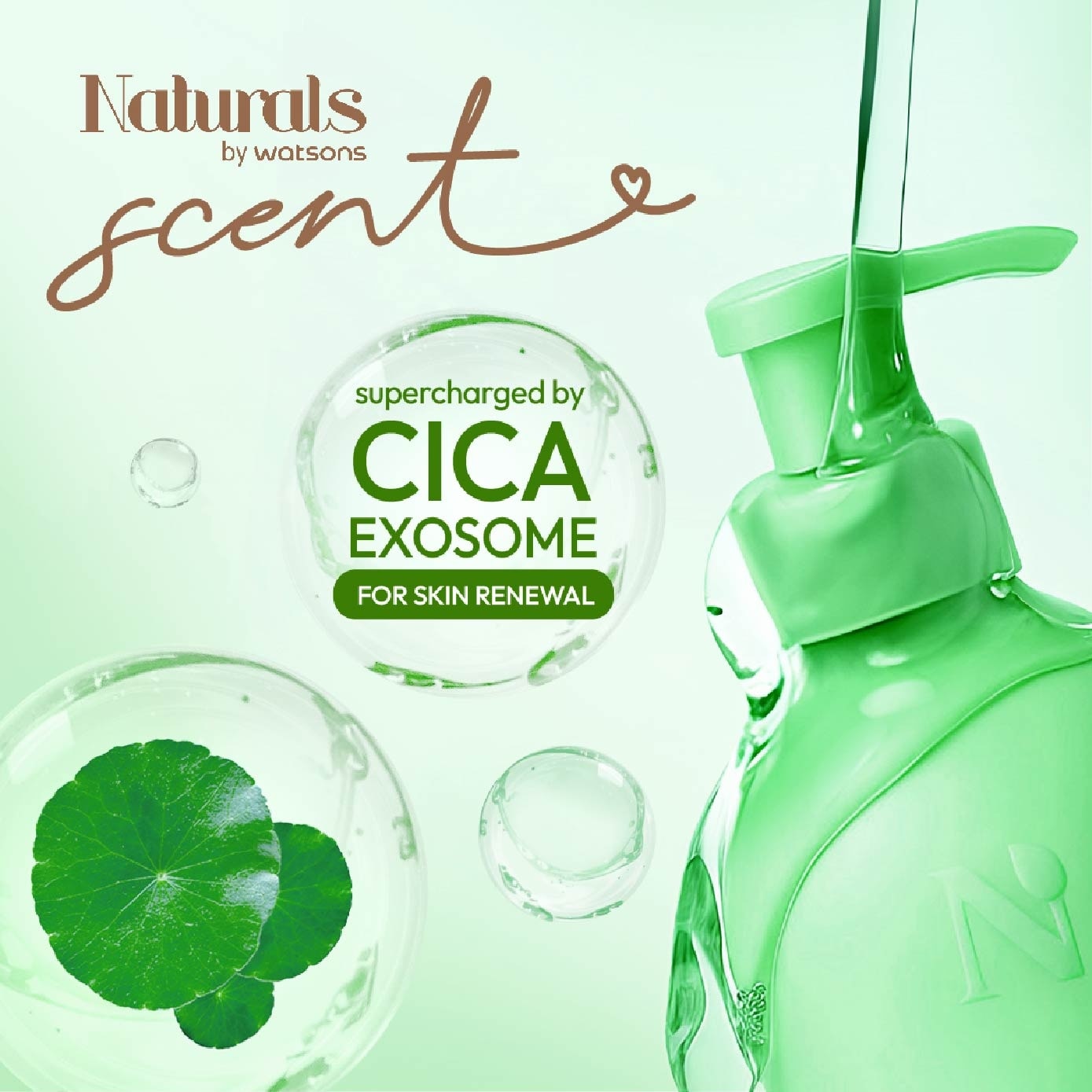 LUV33 Tuberose Sandal Cica Exosome Body Cleanser & Body Lotion Set 400ml x 2s