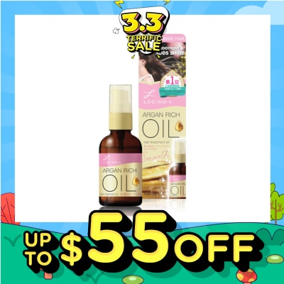 LUCIDO-L Argan Rich Oil Hair Treatment Oil 60ml