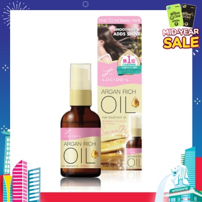 LUCIDO-L ARGAN RICH OIL HAIR TREATMENT OIL 60ML
