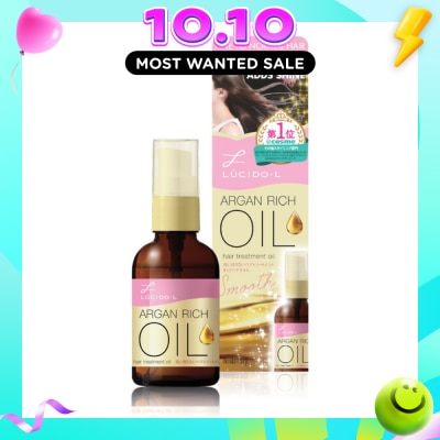 LUCIDO L Argan Rich Oil Hair Treatment Oil 60ml image