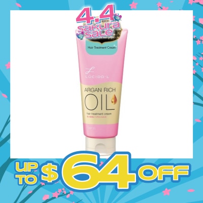 LUCIDO-L - ARGAN RICH OIL HAIR TREATMENT CREAM 150G