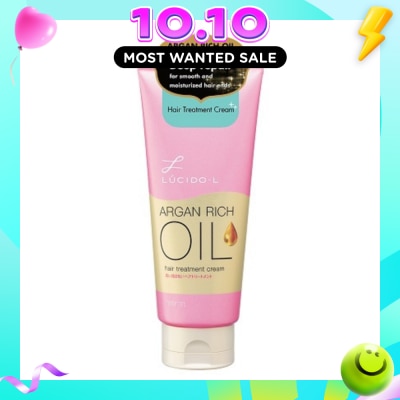 LUCIDO L ARGAN RICH OIL HAIR TREATMENT CREAM 150G image