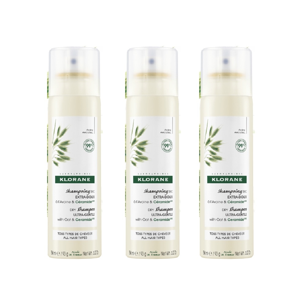 Ultra-Gentle Dry Shampoo with Oat & Ceramide Trio Kit 150ml x 3s