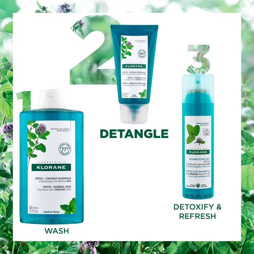 Aquatic Mint Detoxifying Dry Shampoo Trio Kit 150ml x 3s