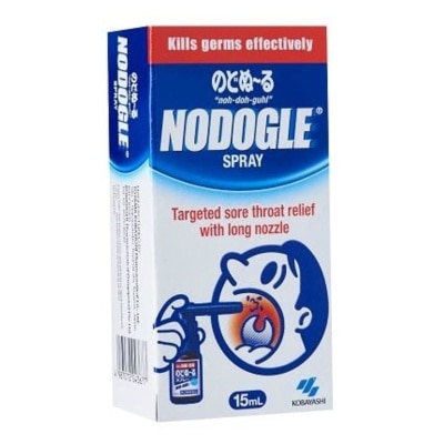 NODOGLE NODOGLE Throat Spray 15ml (Relief for Sore Throat and Throat Irritation)