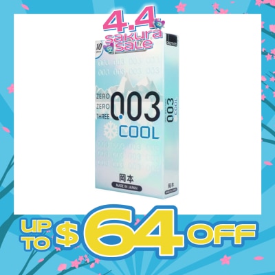 OKAMOTO® - OKA 003 COOL 10'S