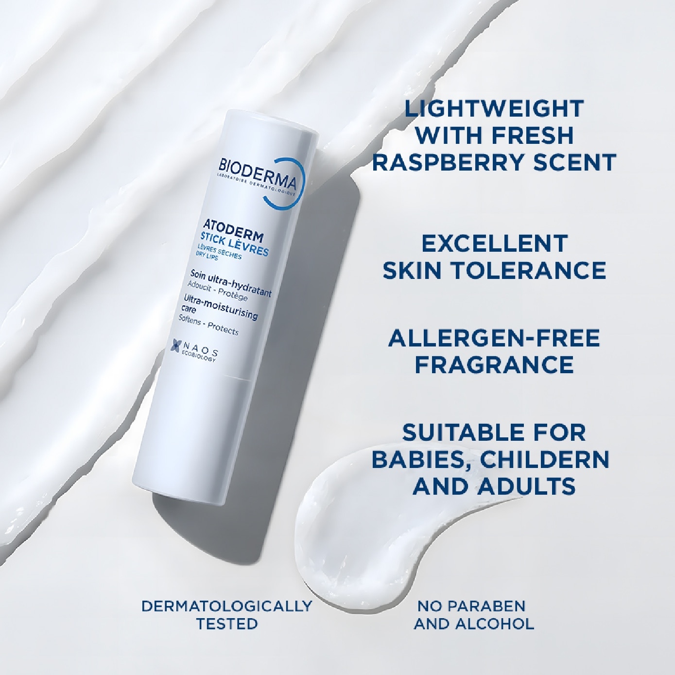 Atoderm Stick Levres Lip Balm Bundle Set 1s