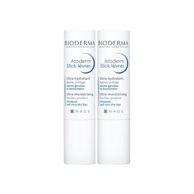 BIODERMA - Atoderm Stick Levres Lip Balm Bundle Set 1s